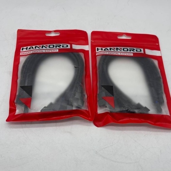 Hannord Other - Hannord Smart Digital Expert 2 Pack Black Cables E000084-2